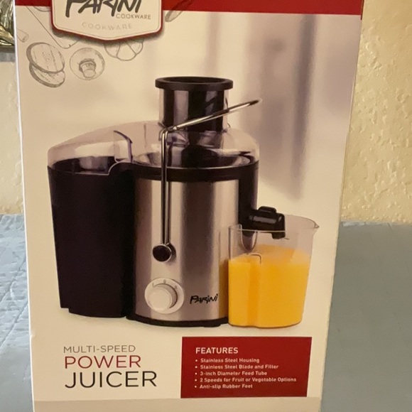 Power juicer, multi speed, New, never used, still in box. - Picture 4 of 6
